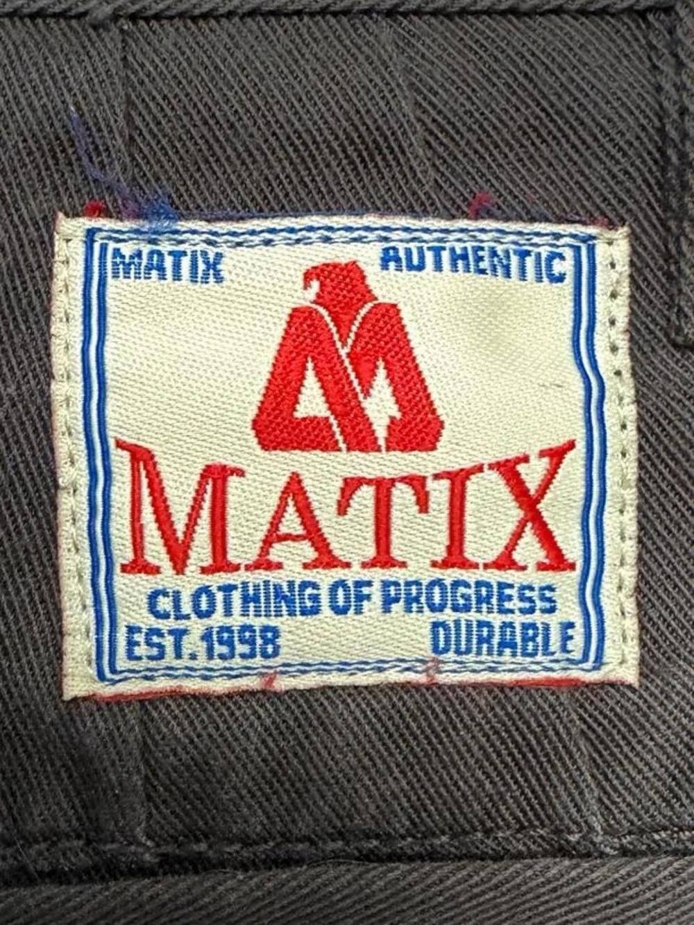 Matix Brown Chino Walk Shorts Sz 36 Y2K Skate Surf Daewon Song Flat Front